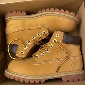 Toddler Wheat color Timberland boots